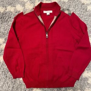 Burberry boy sweater, size 6